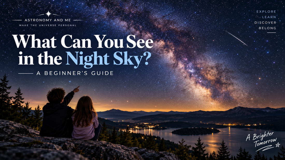 What can you see in the night sky?  A Beginner's Guide