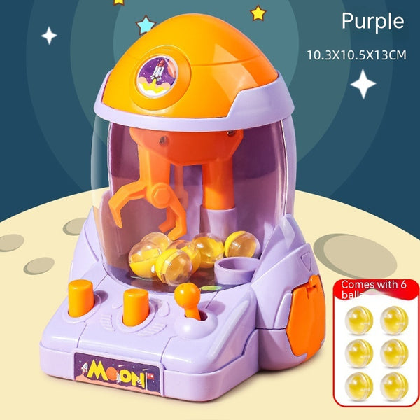 Children's Space Rocket Grab Doll Machine