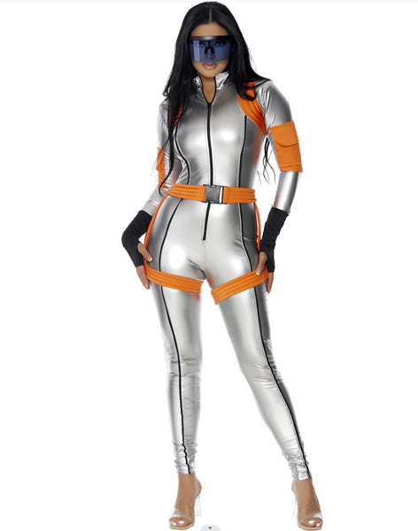 Space Suit Stage Wear Women's One-piece