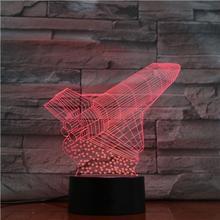 Space Shuttle Lntelligent Three-dimensional Night Light