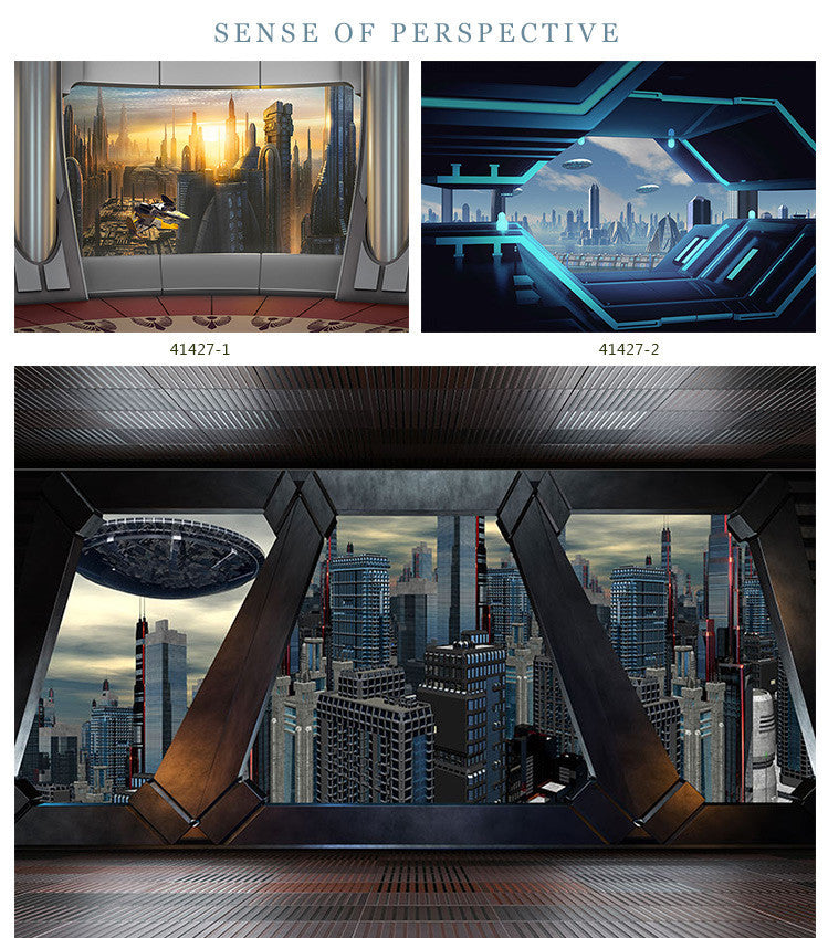 3D Spaceship Space Capsule Wallpaper