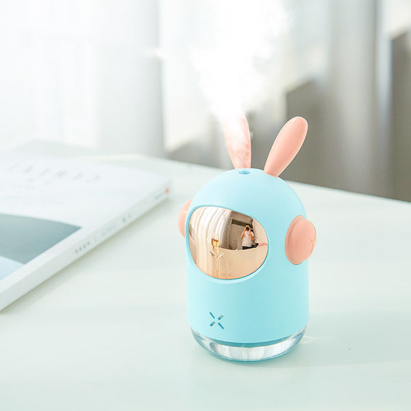 Home car mini space rabbit humidifier