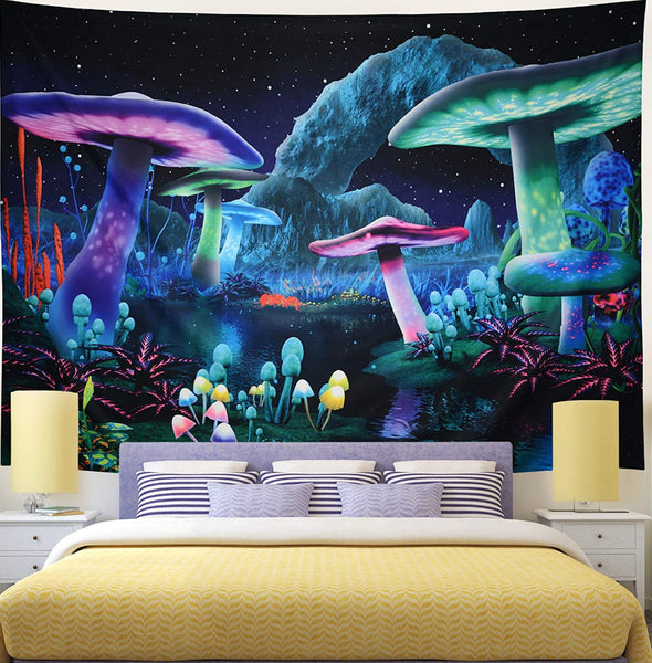 Psychedelic Natural Galaxy Space Carpet Wall Hanging