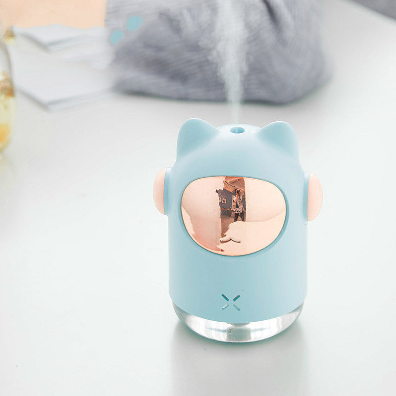 Home car mini space rabbit humidifier