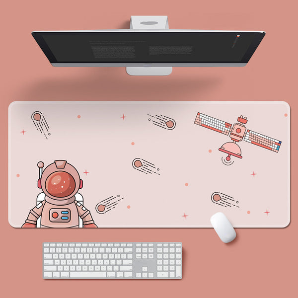 Creative Space Astronaut Bunny Printed Mouse Pad