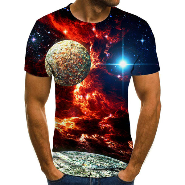 Space Space 3D printed Short sleeve T-shirt