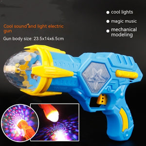 Children's Space Projection Luminous Toy Gun