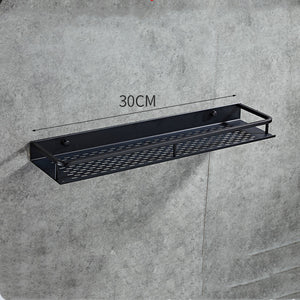 Space aluminum bathroom shelf