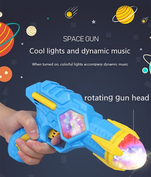 Children's Space Projection Luminous Toy Gun