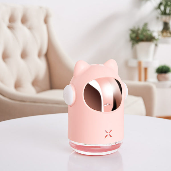 Home car mini space rabbit humidifier