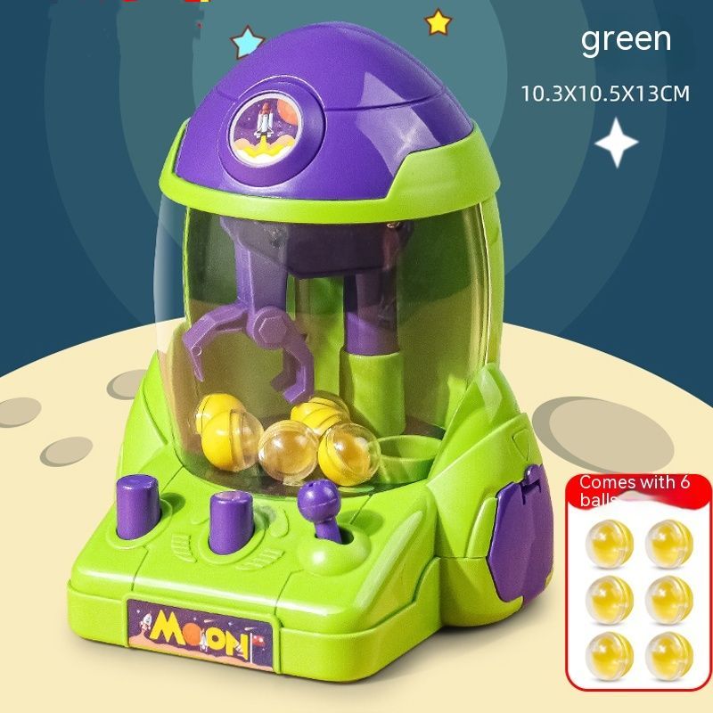 Children's Space Rocket Grab Doll Machine