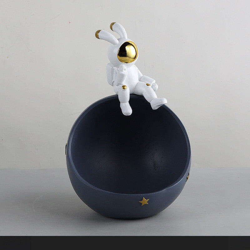 Space Rabbit Storage Decoration Porch Key Tray