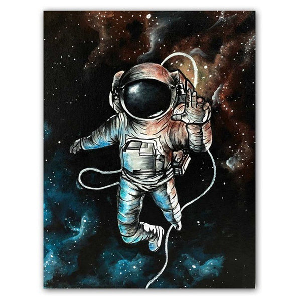 Space Astronaut Decorative Painting Home Art