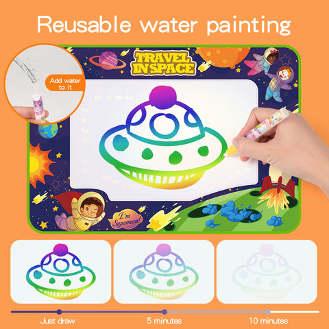 Roaming Space Magical Children's Water Canvas