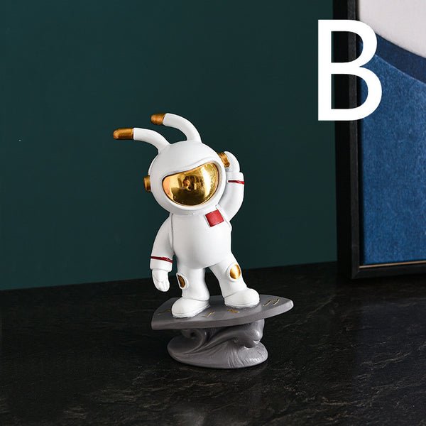 Creative Space Rabbit Astronaut Home Decoration