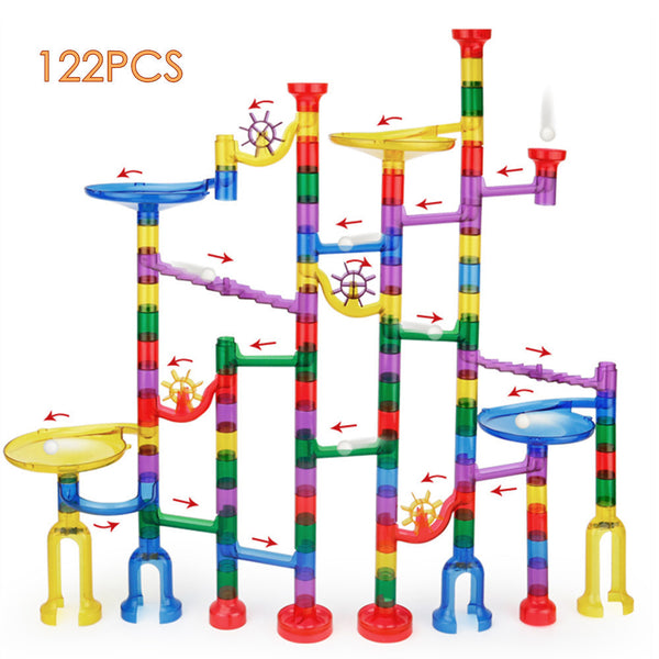 122pcs Space Pipeline Assembling Orbital Building Blocks