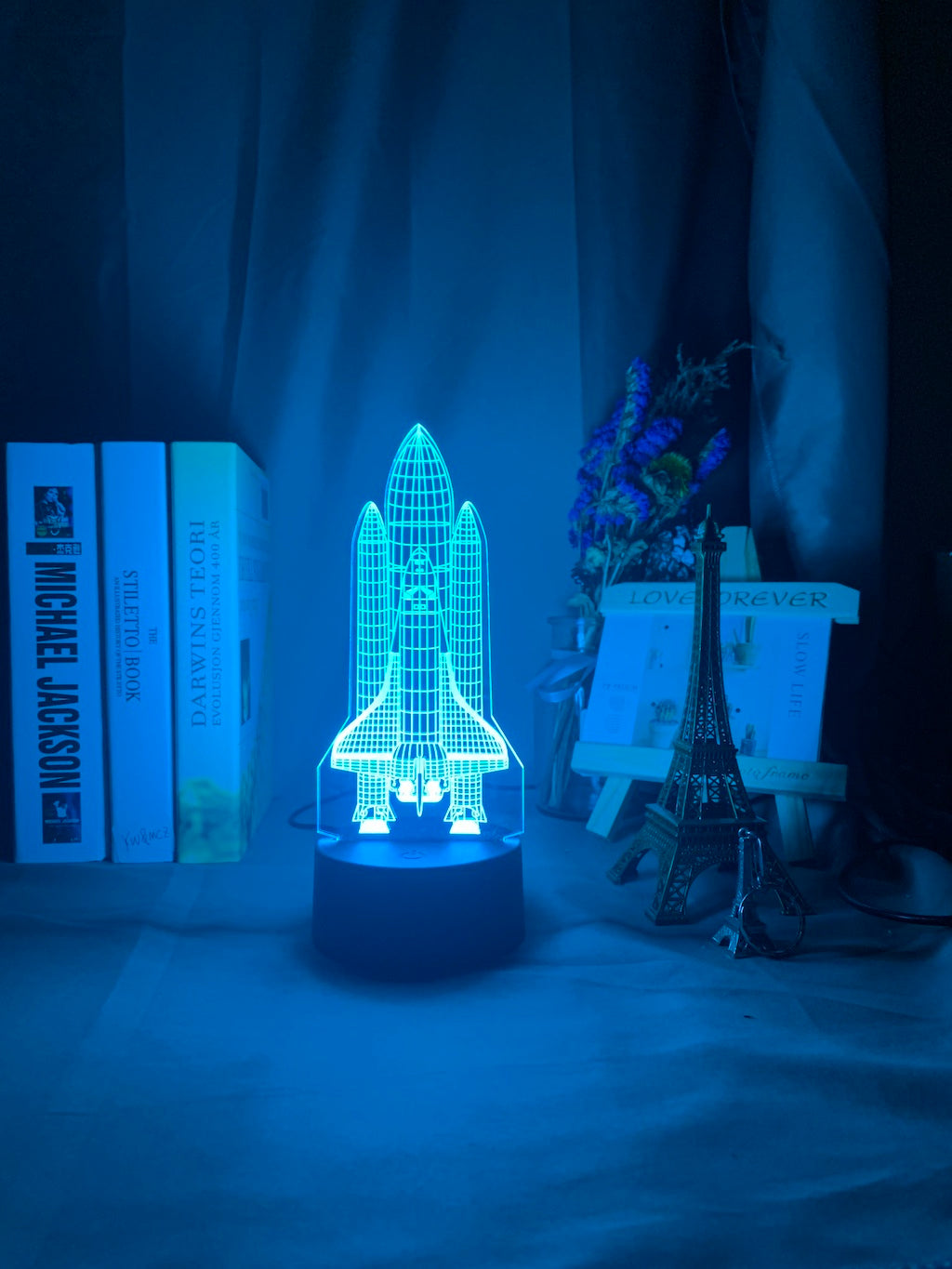 Space fighter series 3D night light