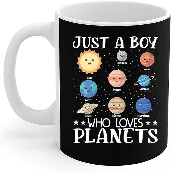 Astronomy Mug Funny Planets Astrology Space Loves Gift Coffee Mug 11Oz