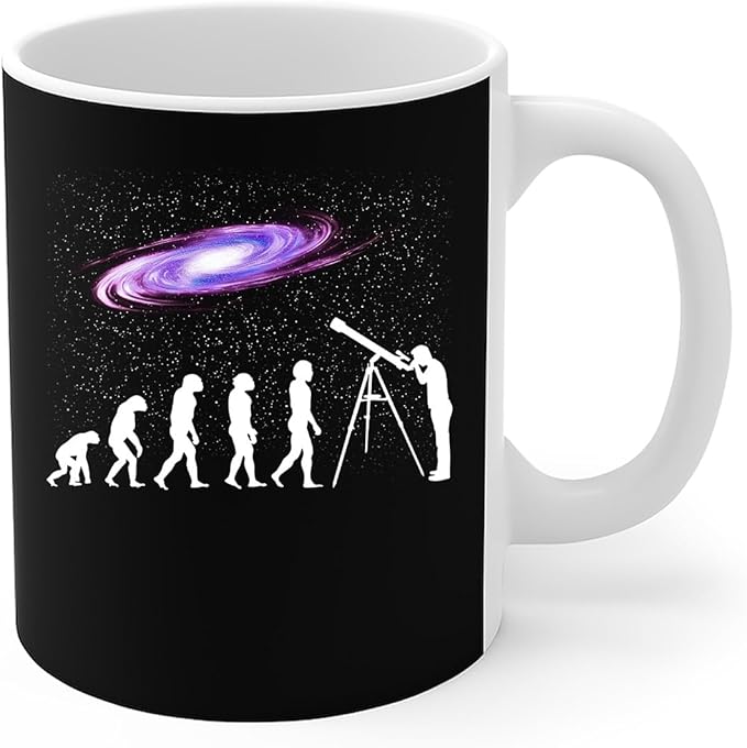 Astronomy Mug Funny Astronomer Evolution Space Astrophysics Gift Coffee Mug 11Oz