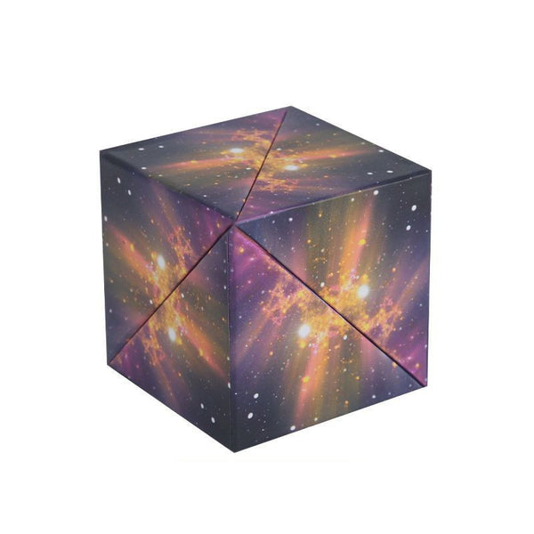 Magnetic Cube 3D Geometric Space Variety Toy