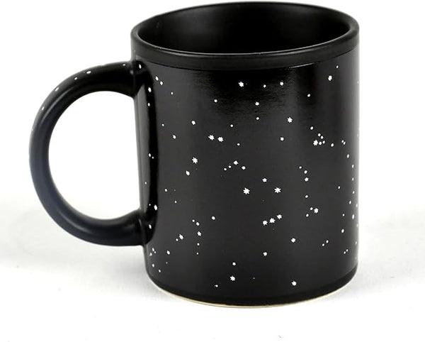 Heat Changing Constellation Mug - Add Coffee or Tea and 11 Constellations Appear - Comes in a Fun Box