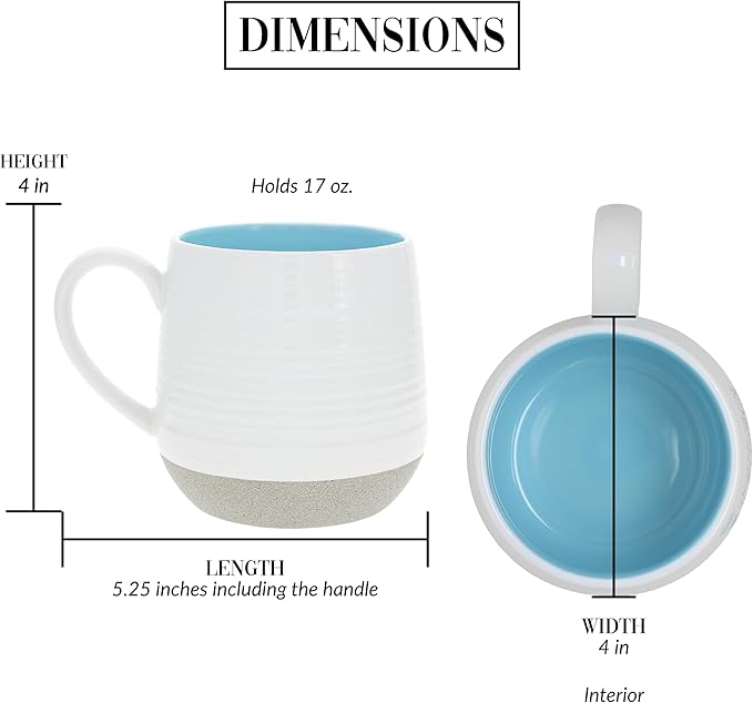 Pavilion - December 17 oz. Mug, Astrology Gifts, Stoneware Ceramic Coffee Mug