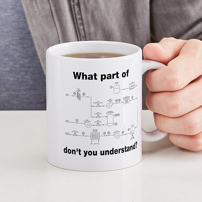 CafePress What Part of Engineering Plans Don't You Understan 11 oz (325 ml) Ceramic Coffee Mug