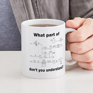 CafePress What Part of Engineering Plans Don't You Understan 11 oz (325 ml) Ceramic Coffee Mug