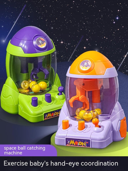 Children's Space Rocket Grab Doll Machine