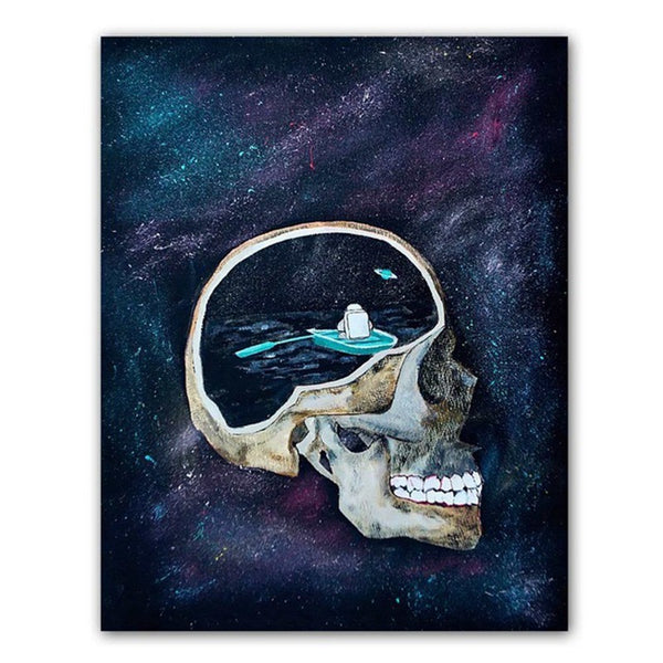 Space Astronaut Decorative Painting Home Art