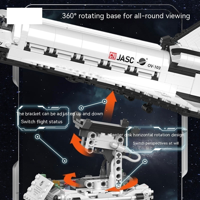 Space Shuttle Educational Assembled Toys Building Blocks