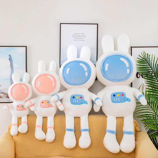 Space Astronaut Bunny Plush Toy Couple Funny Bunny Ragdoll