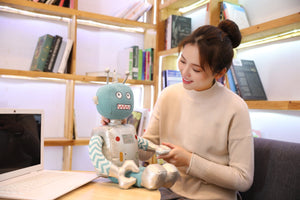 Creative Cute Space Robot Doll Plush Toy