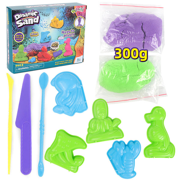 Space Toy Sand Mold Set Magic Clay