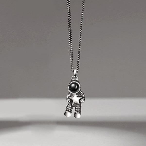 Creative Space Astronaut Pendant Clavicle Chain