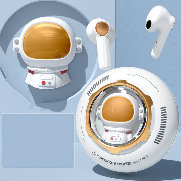 Cartoon Space Capsule Wireless Bluetooth Headset