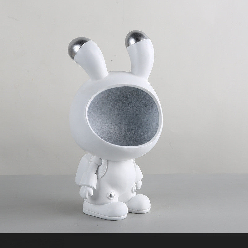 Space Rabbit Storage Decoration Porch Key Tray