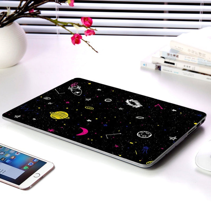 Cartoon Space Series Laptop Case For Apple