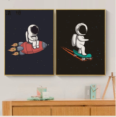 Hao Kitchen Space Scene Moon Decoration Picture